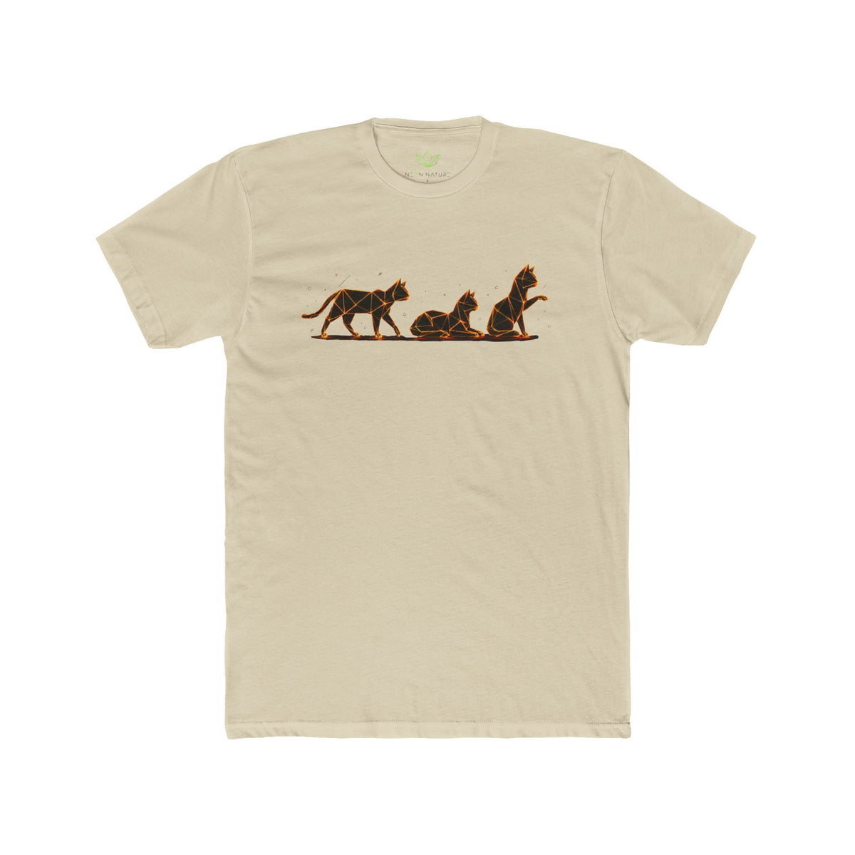 Origami Cats T-Shirt. Authenticity Instinct Tee