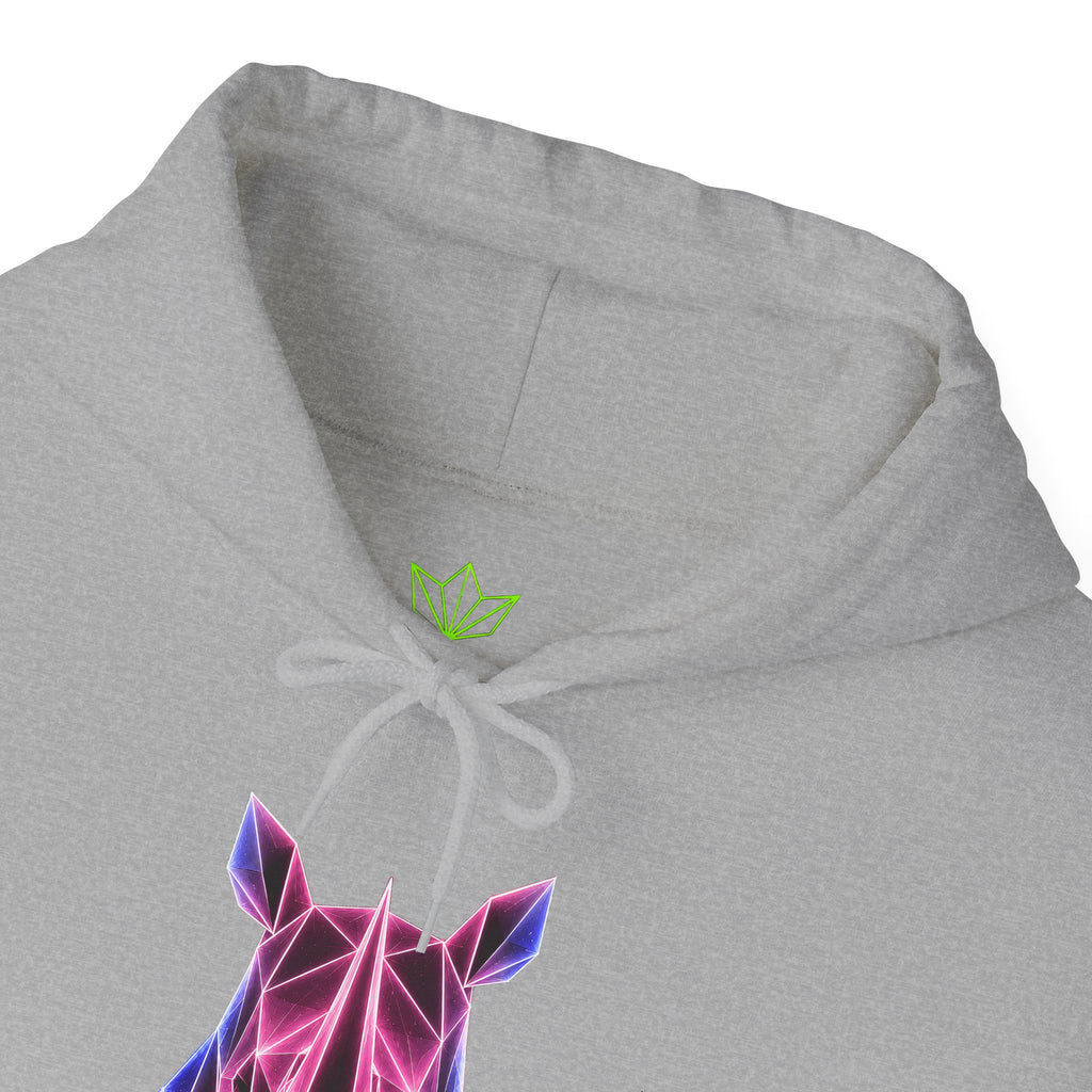 Origami Rhino Hoodie | Resilience Instinct Sweatshirt