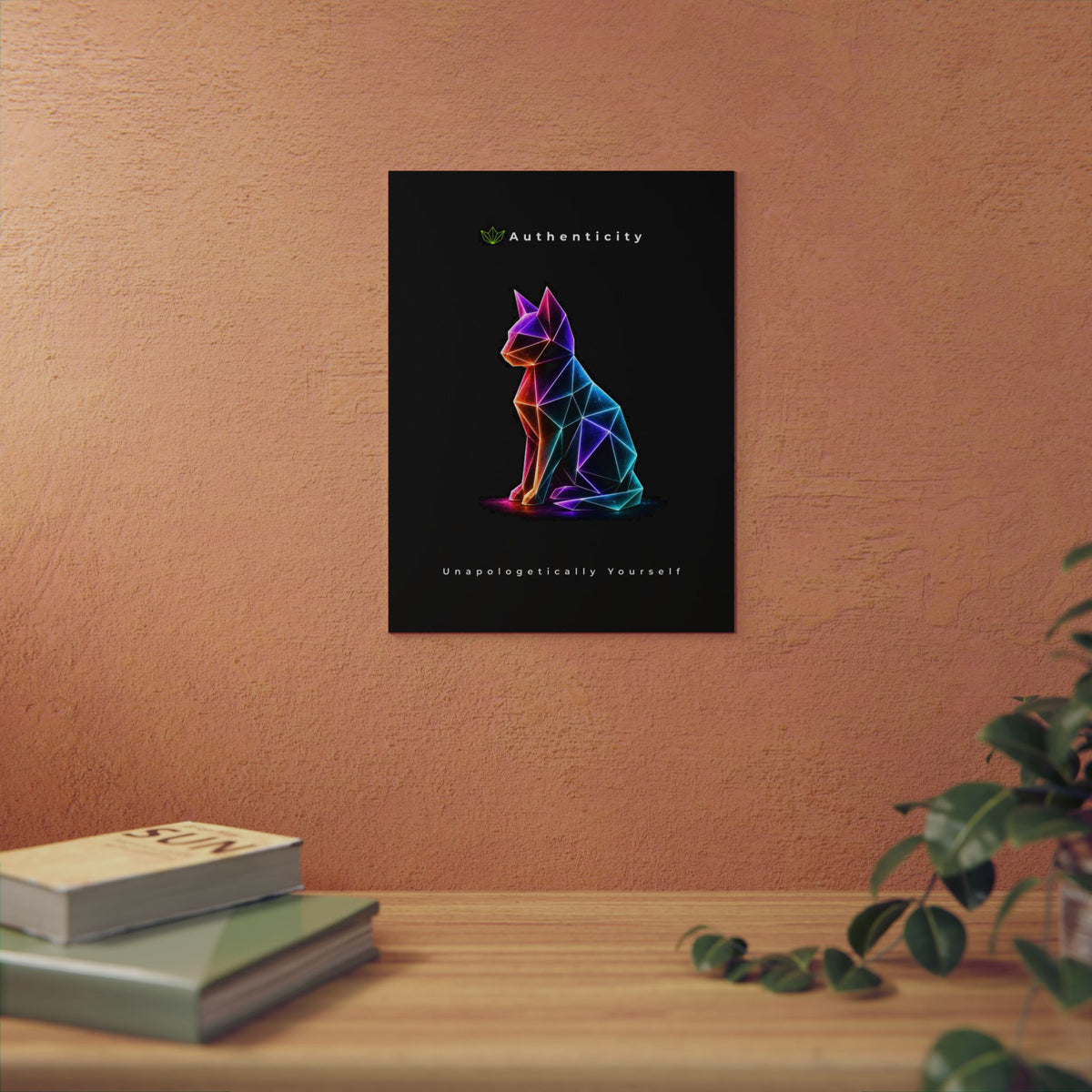 Authenticity - Unapologetically Yourself Panel | Authenticity Motivational Wall Art
