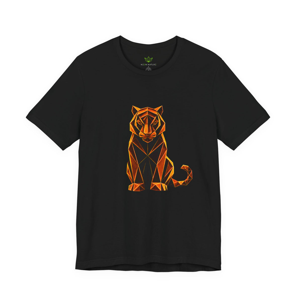 Origamy Tiger T-Shirt. Inner Power Instinct Tee