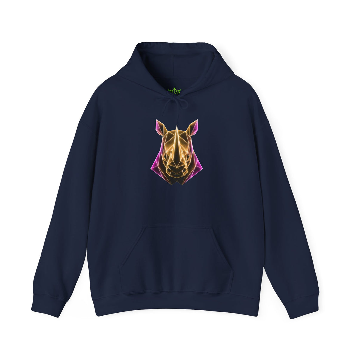 Origami Rhino Hoodie | Resilience Instinct Sweatshirt