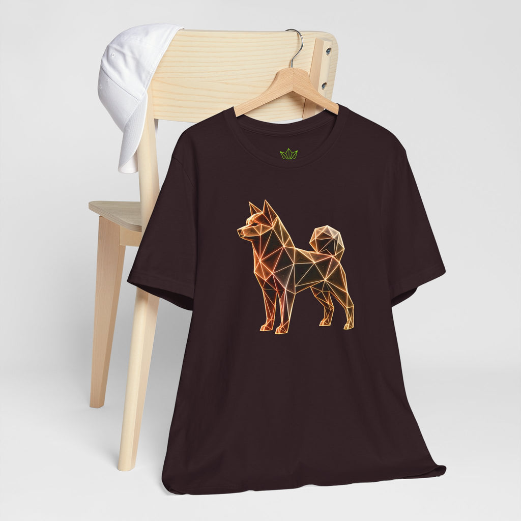 Origami Dog T-Shirt. Loyalty Instinct Tee