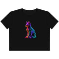 Origami Cat Sitting Tee | Authenticity Instinct Cropped Tee