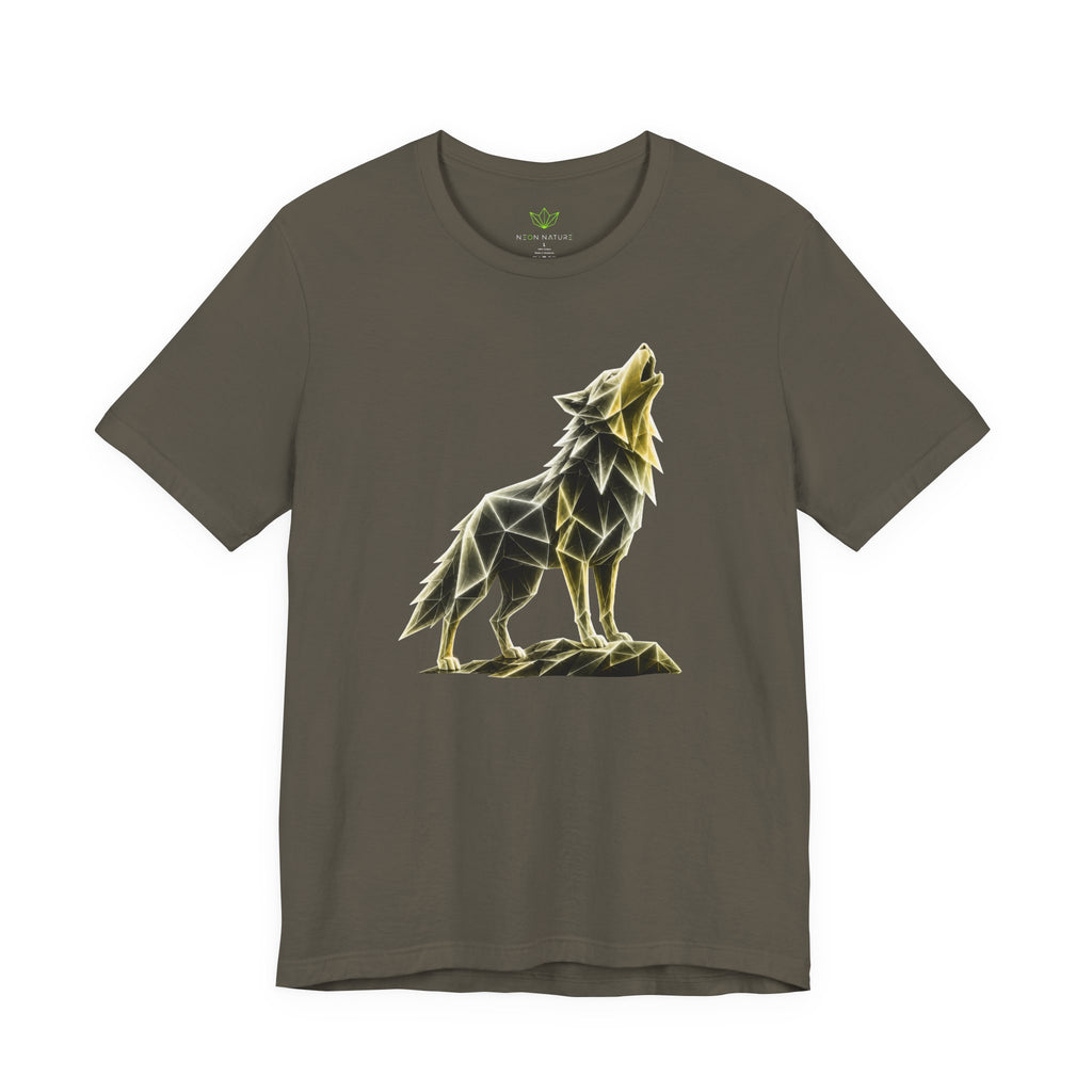 Origami Wolf T-Shirt. Belonging Instinct Tee