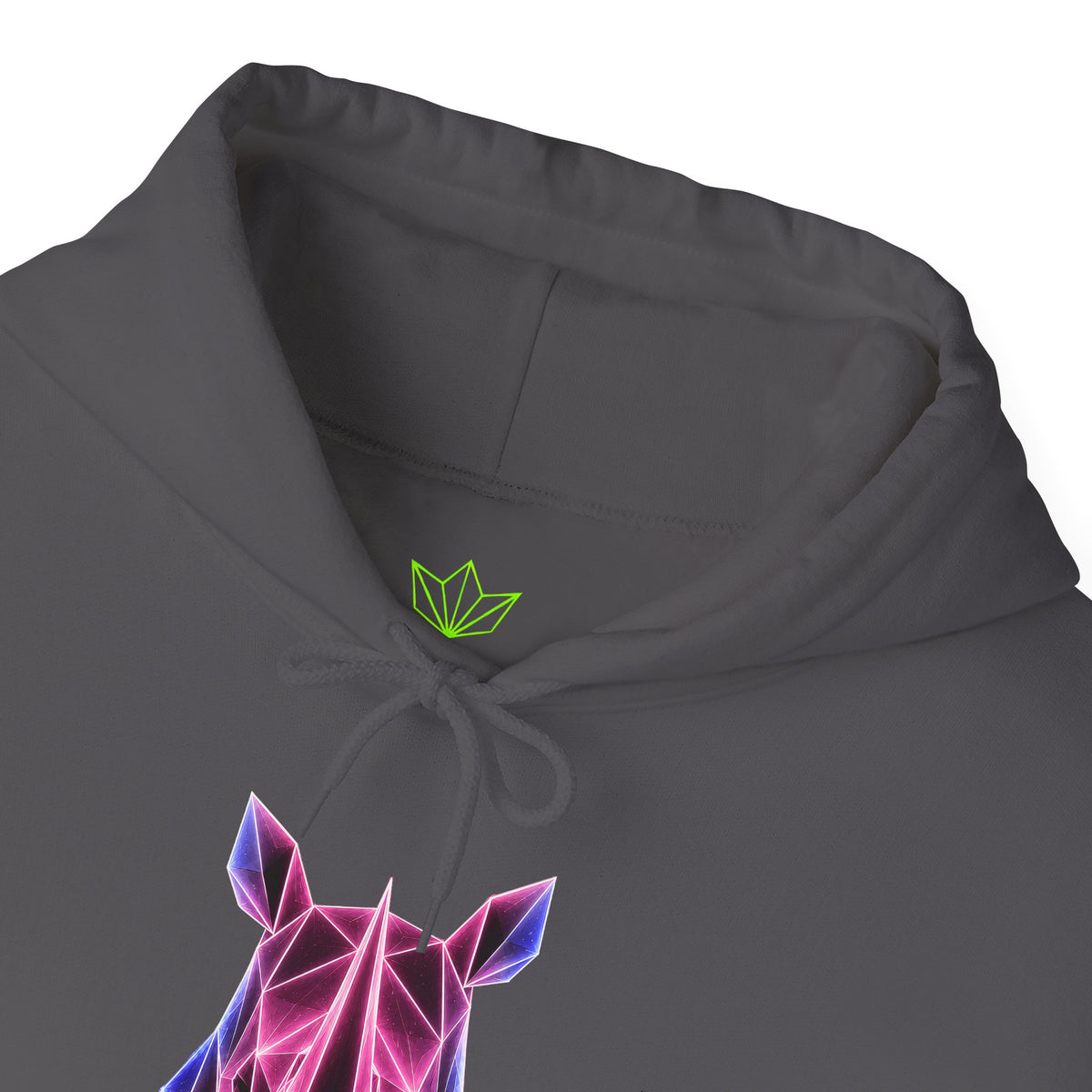 Origami Rhino Hoodie | Resilience Instinct Sweatshirt