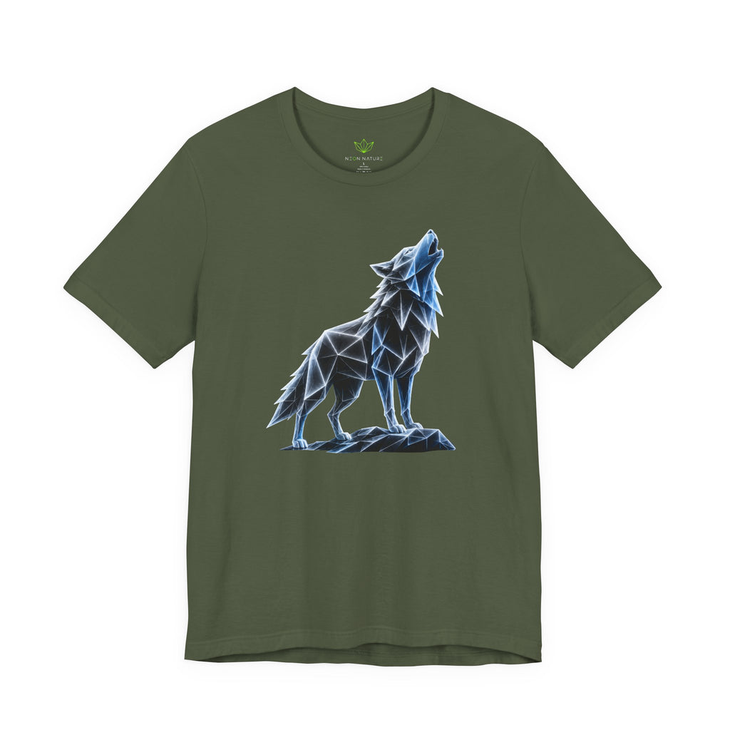 Origami Wolf T-Shirt. Belonging Instinct Tee
