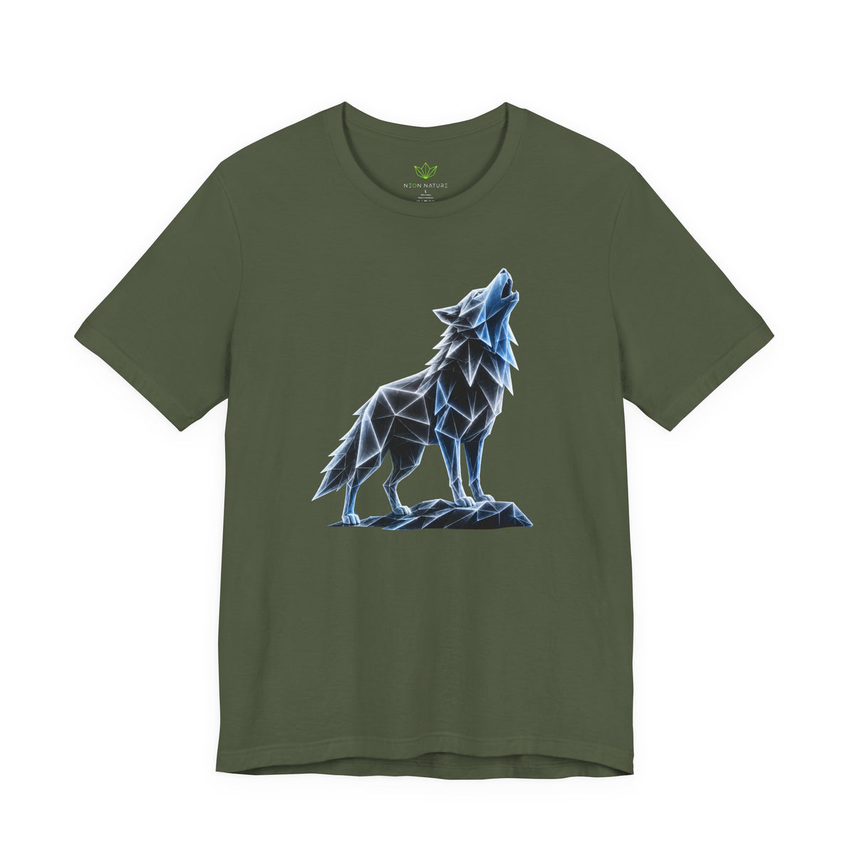 Origami Wolf T-Shirt. Belonging Instinct Tee