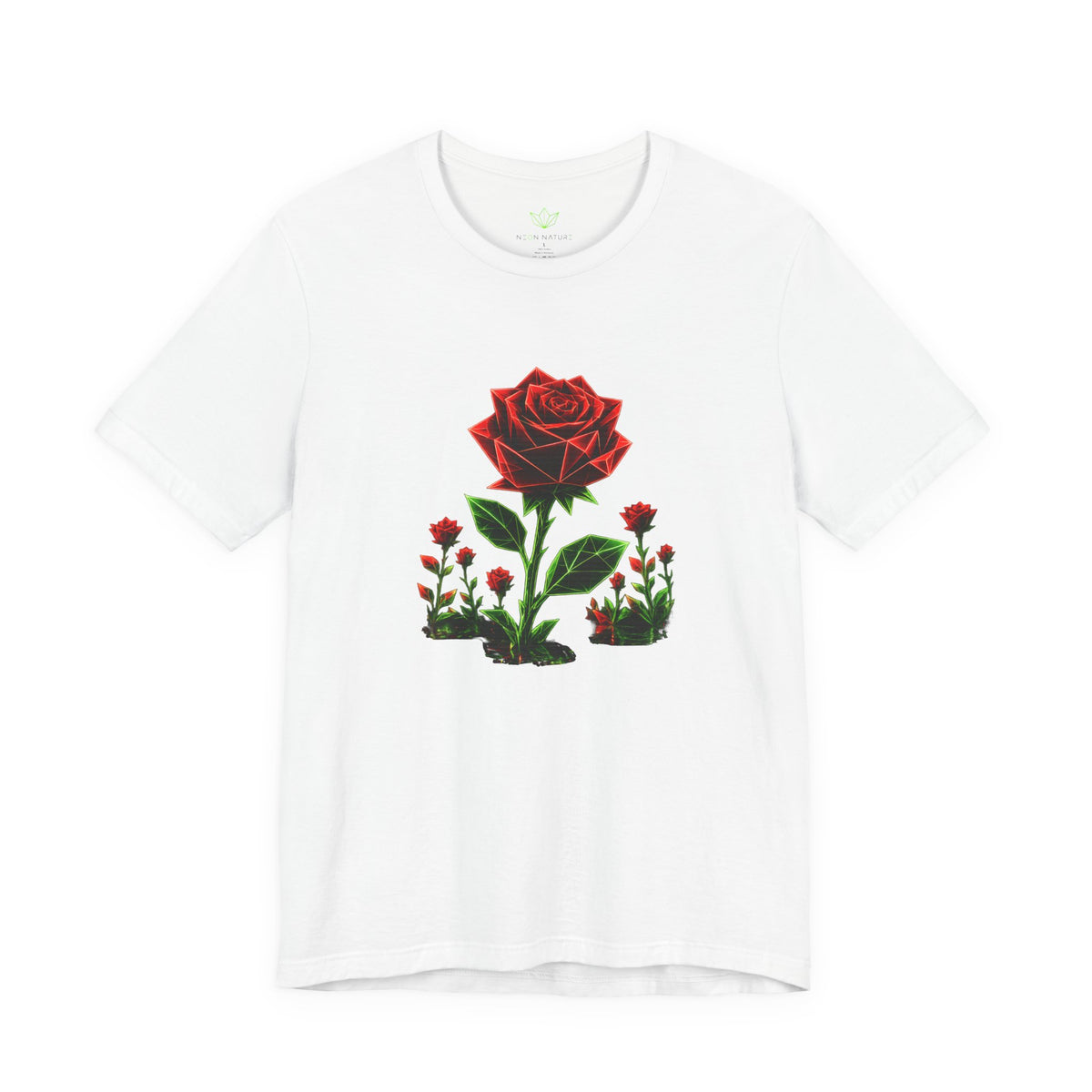 Origami Rose T-Shirt. Vulnerability Instinct Tee
