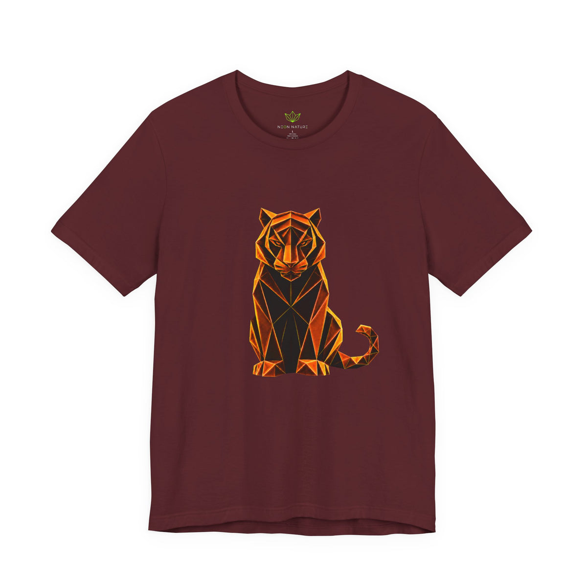 Origamy Tiger T-Shirt. Inner Power Instinct Tee