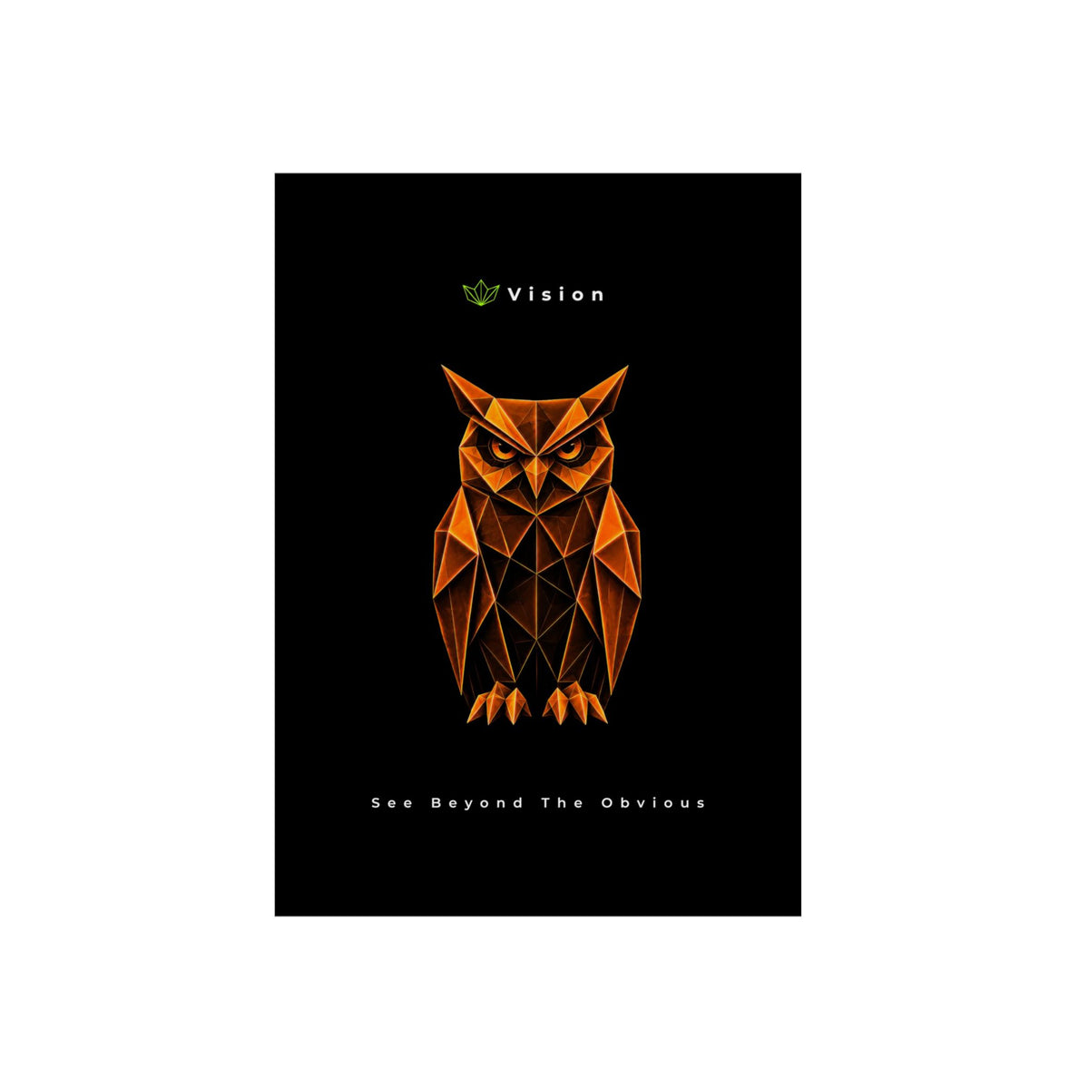 Vision - See Beyond The Obvious Aluminum Composite Panel | Wall Art