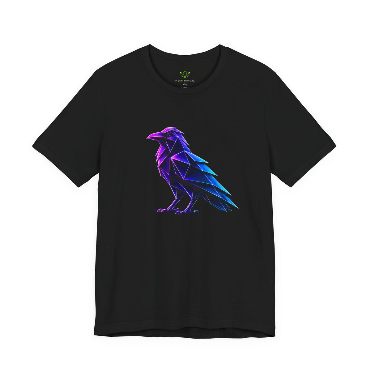 Raven Origami T-Shirt. Mistery Instinct Tee