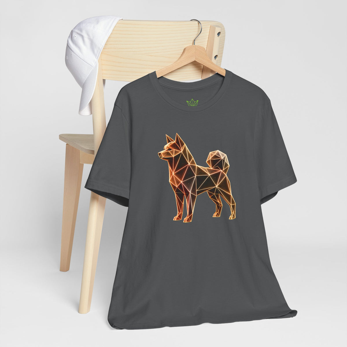 Origami Dog T-Shirt. Loyalty Instinct Tee