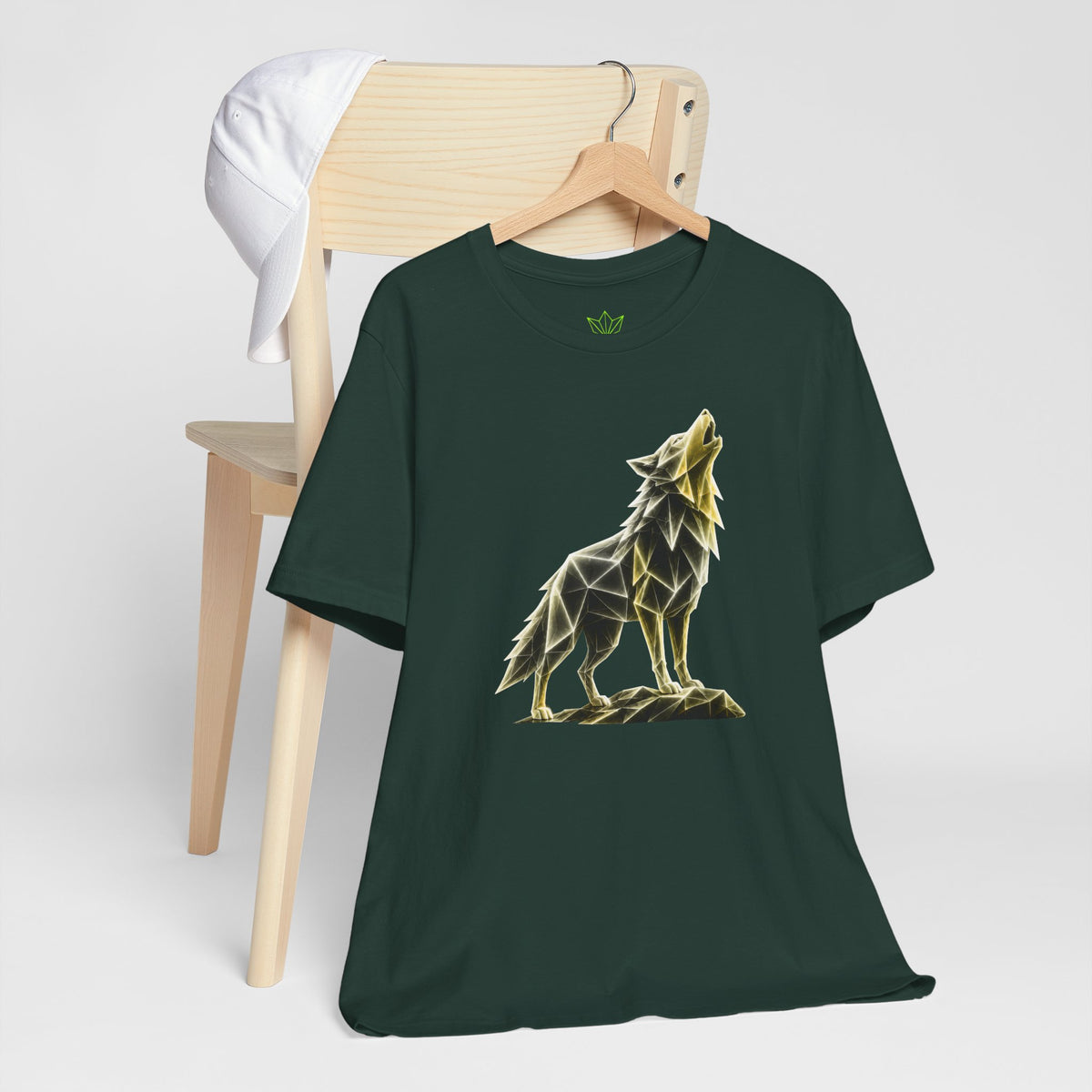 Origami Wolf T-Shirt. Belonging Instinct Tee