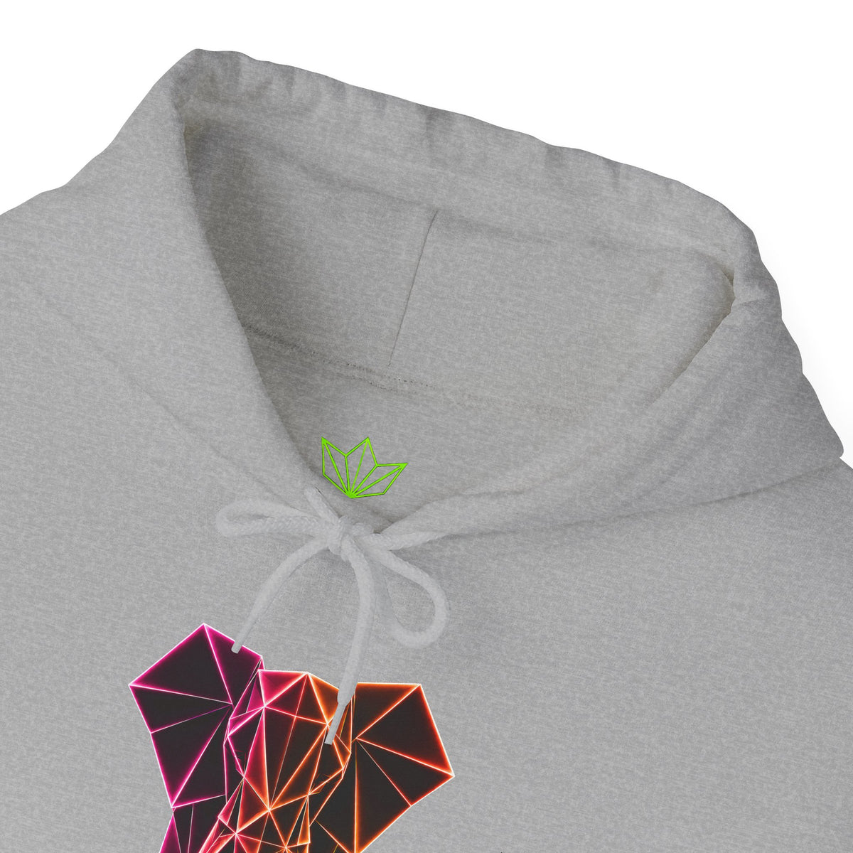 Origami Elephant Hoodie. Wisdom Instinct Sweatshirt