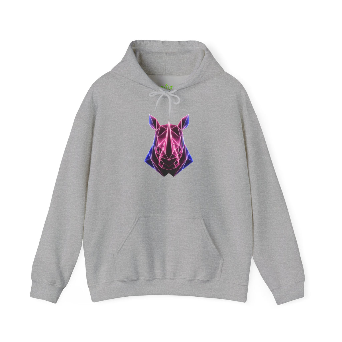 Origami Rhino Hoodie | Resilience Instinct Sweatshirt