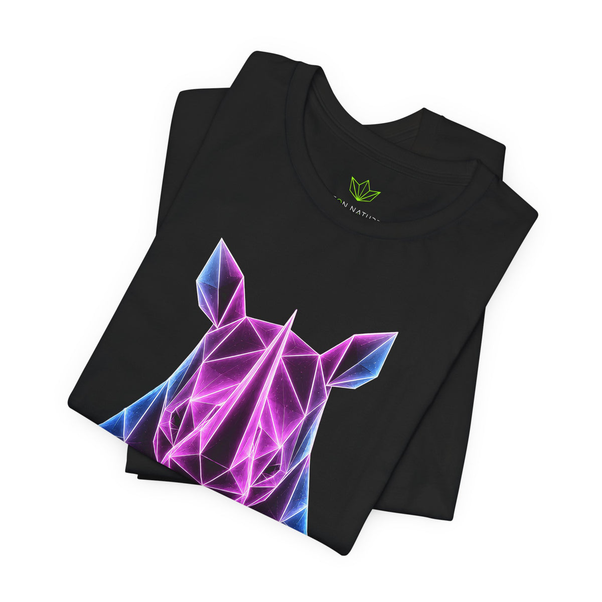 Origami Rhino T-Shirt | Resilience Instinct Tee