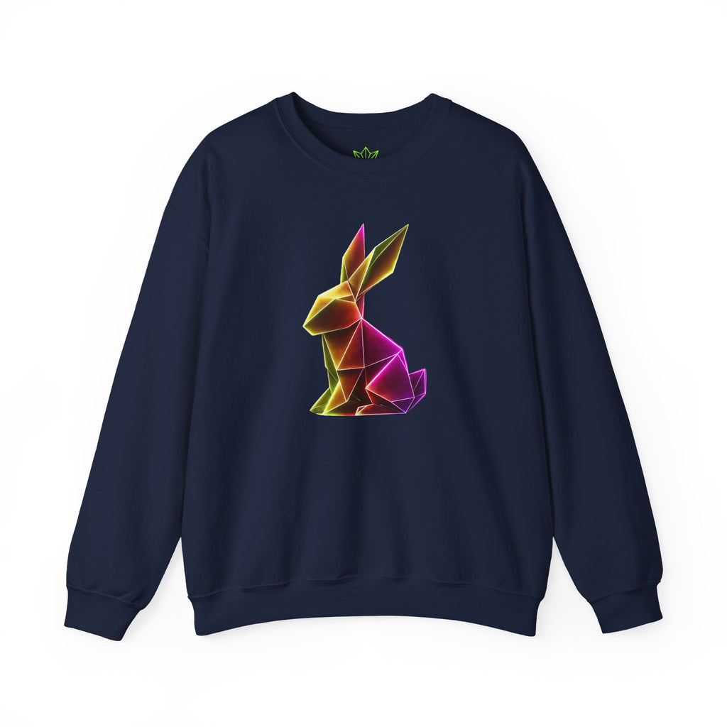 Origami Rabbit Sweatshirt. Initiative Instinct Sweatshirt