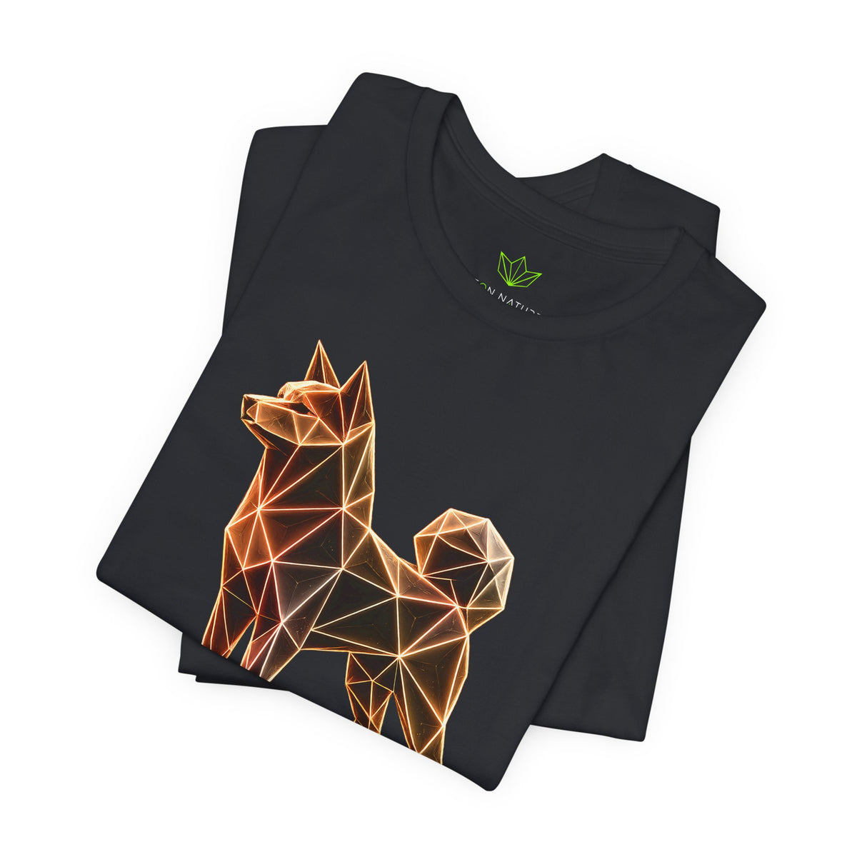 Origami Dog T-Shirt. Loyalty Instinct Tee