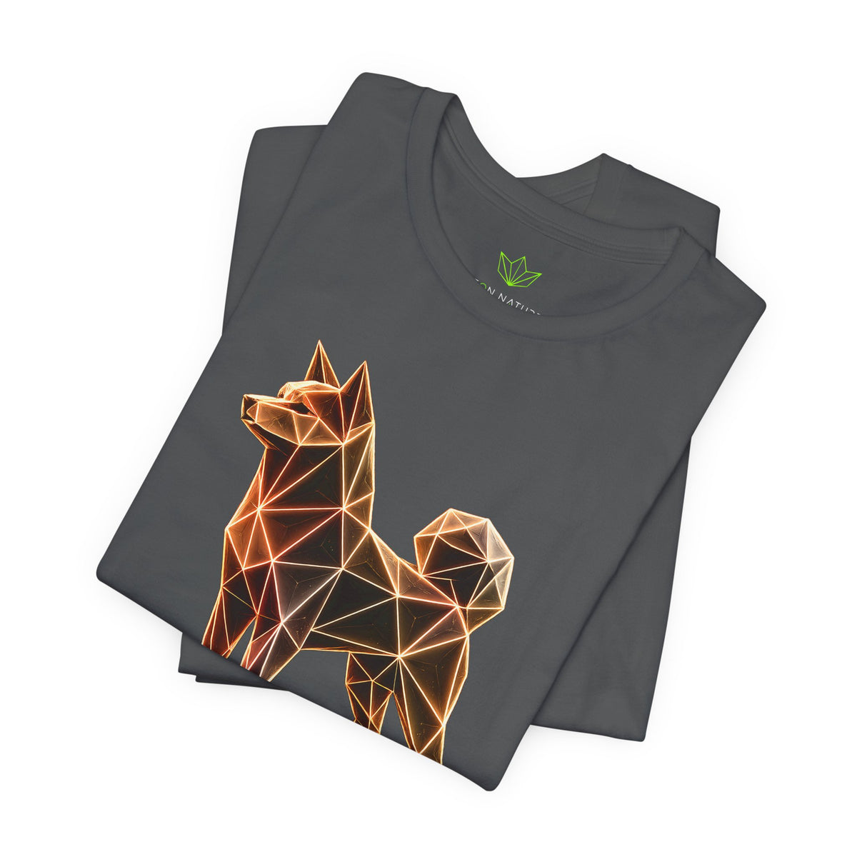 Origami Dog T-Shirt. Loyalty Instinct Tee