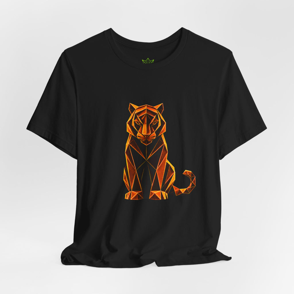 Origamy Tiger T-Shirt. Inner Power Instinct Tee