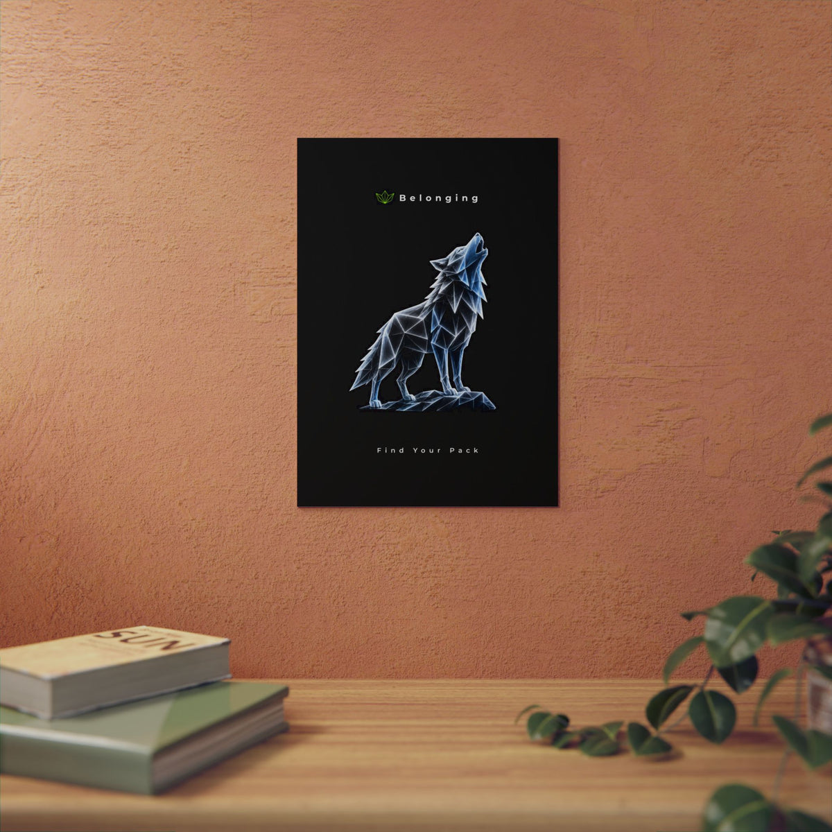 Belonging - Find Your Pack Aluminum Composite Panel | Find Your Pack wall art