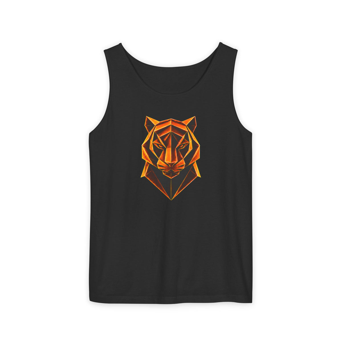 Origami Tiger Head Tank Top. Inner Power Instinct Tank Top