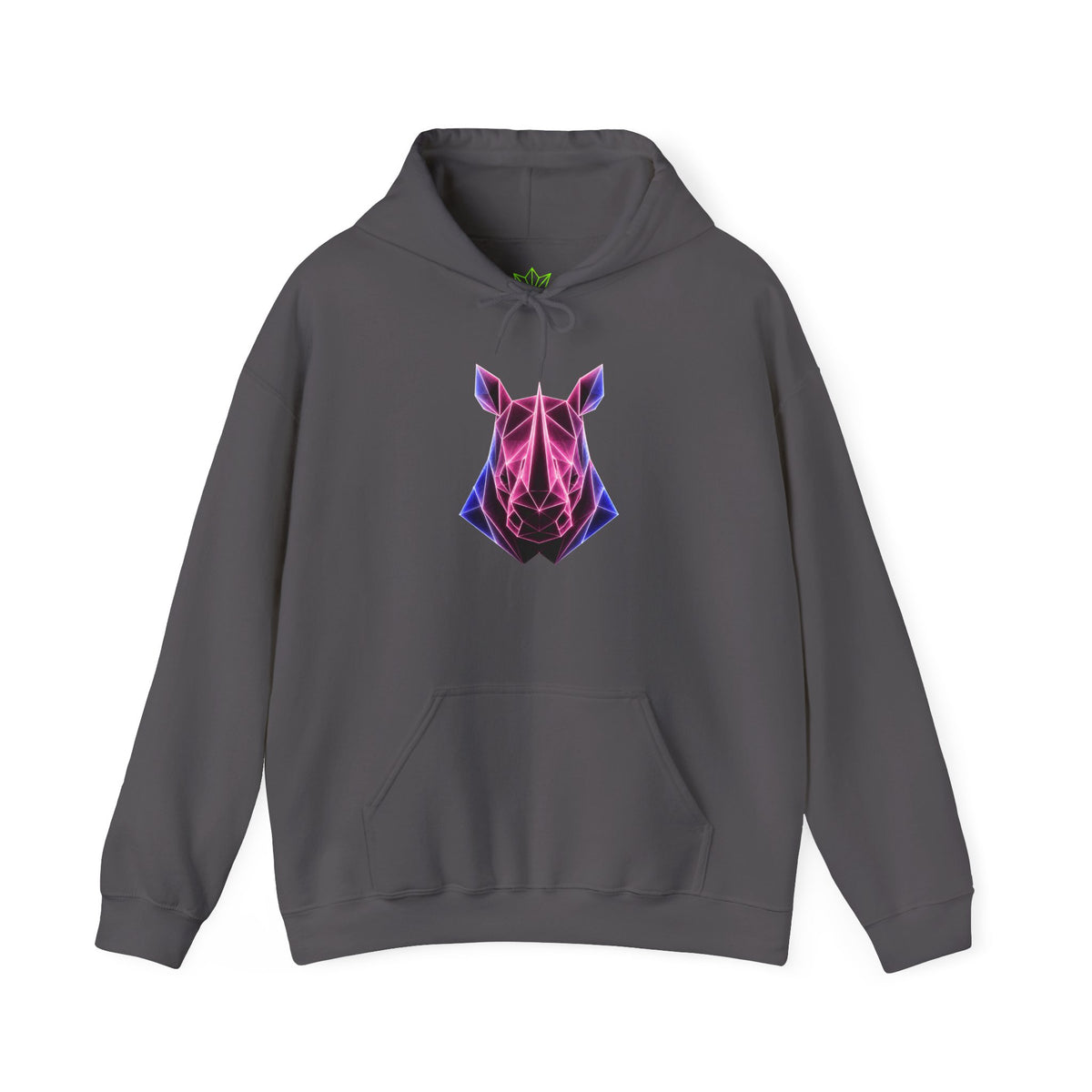 Origami Rhino Hoodie | Resilience Instinct Sweatshirt