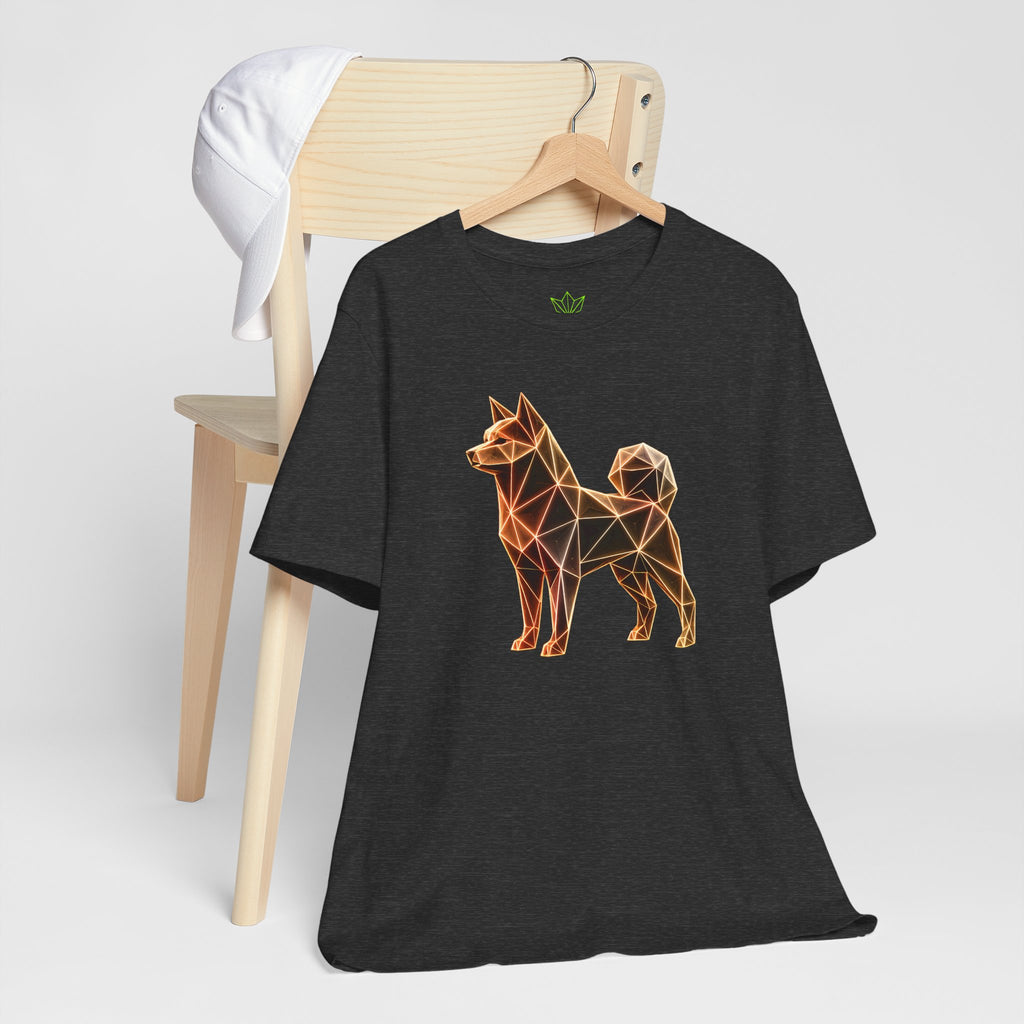 Origami Dog T-Shirt. Loyalty Instinct Tee