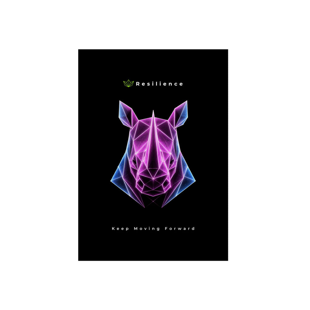 Resilience - Keep Moving Forward Aluminum Composite Panel | Resilience Wall Art