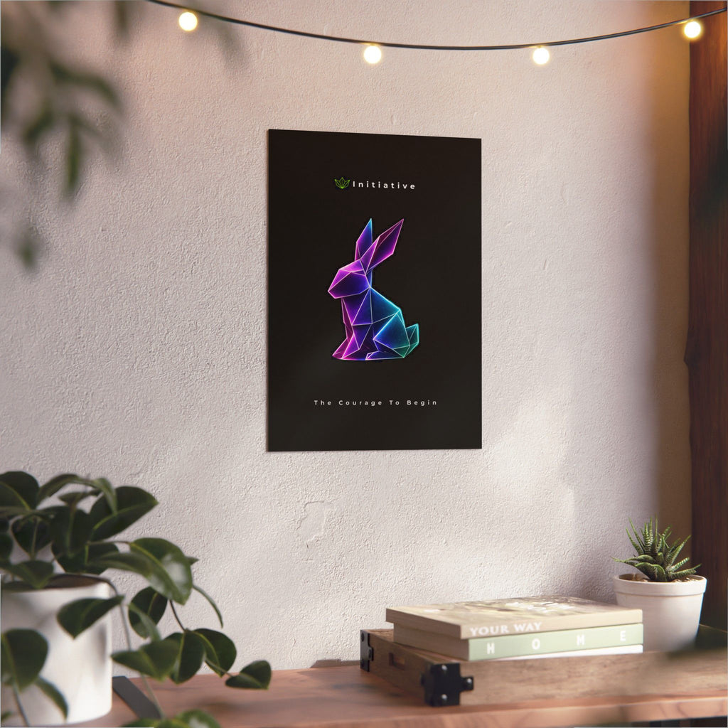 Initiative - The Courage To Begin Aluminum Composite Panel | Wall Art, Modern Decor