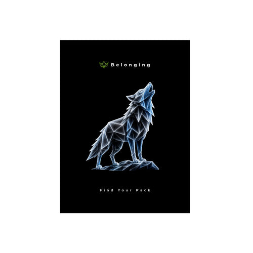 Belonging - Find Your Pack Aluminum Composite Panel | Find Your Pack wall art