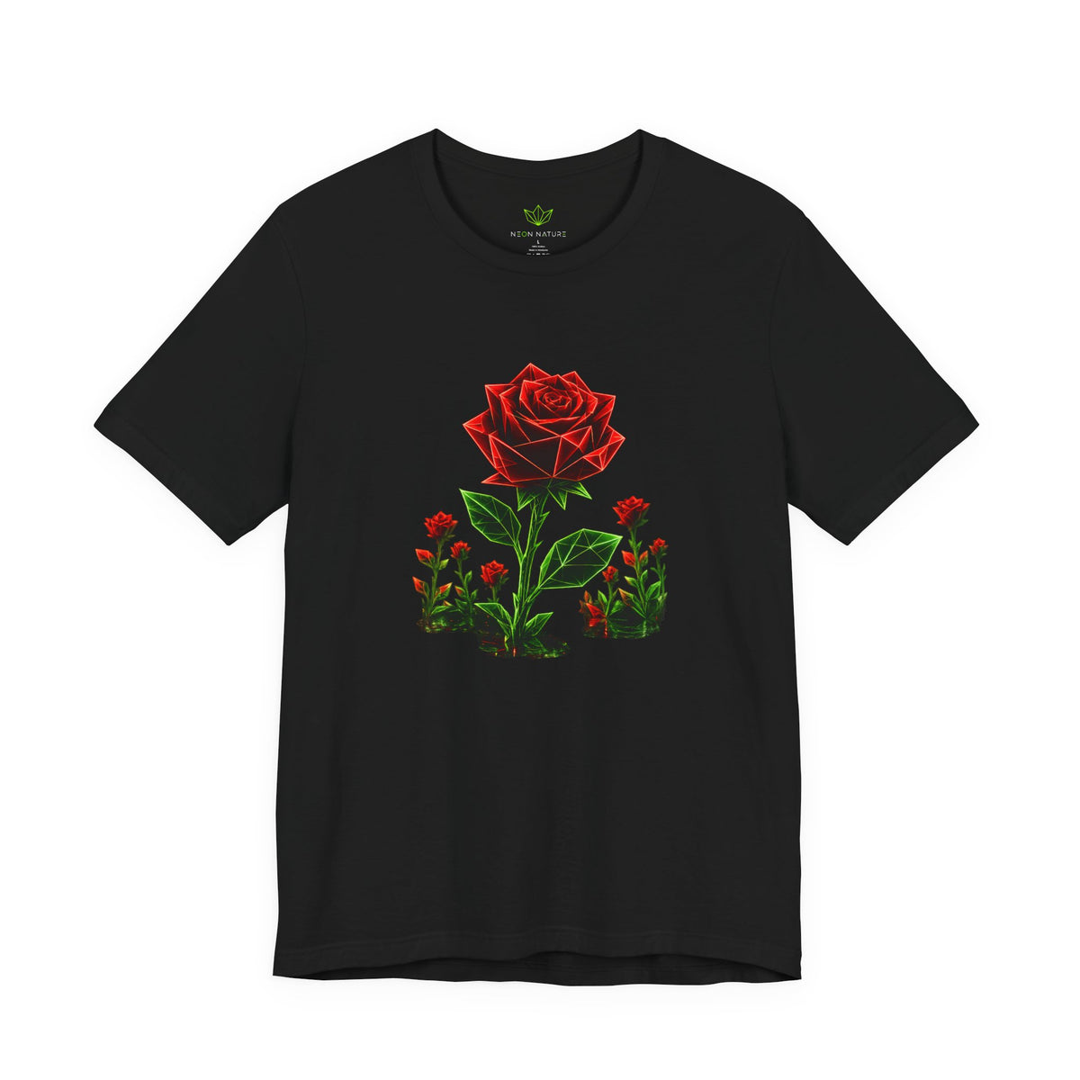 Origami Rose T-Shirt. Vulnerability Instinct Tee