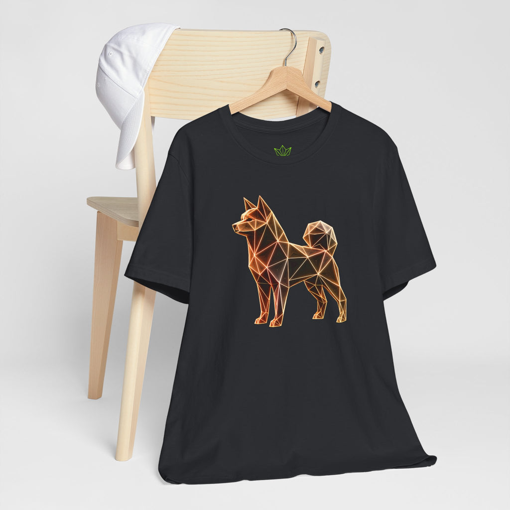 Origami Dog T-Shirt. Loyalty Instinct Tee