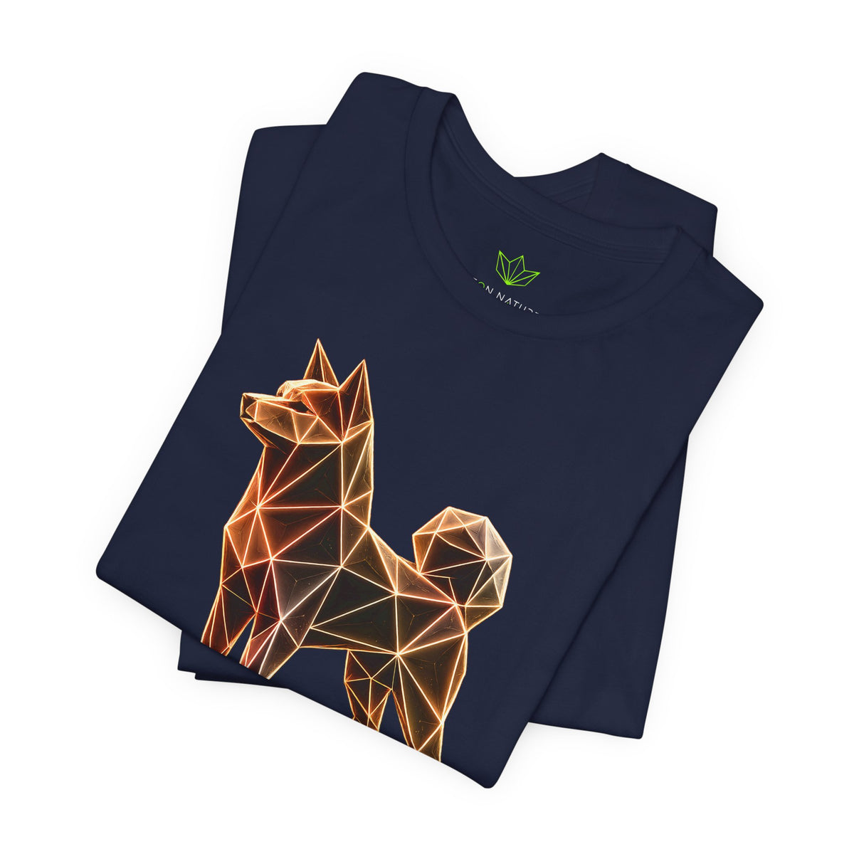 Origami Dog T-Shirt. Loyalty Instinct Tee