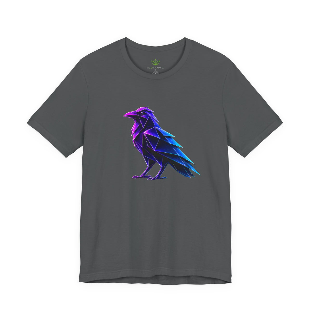 Raven Origami T-Shirt. Mistery Instinct Tee