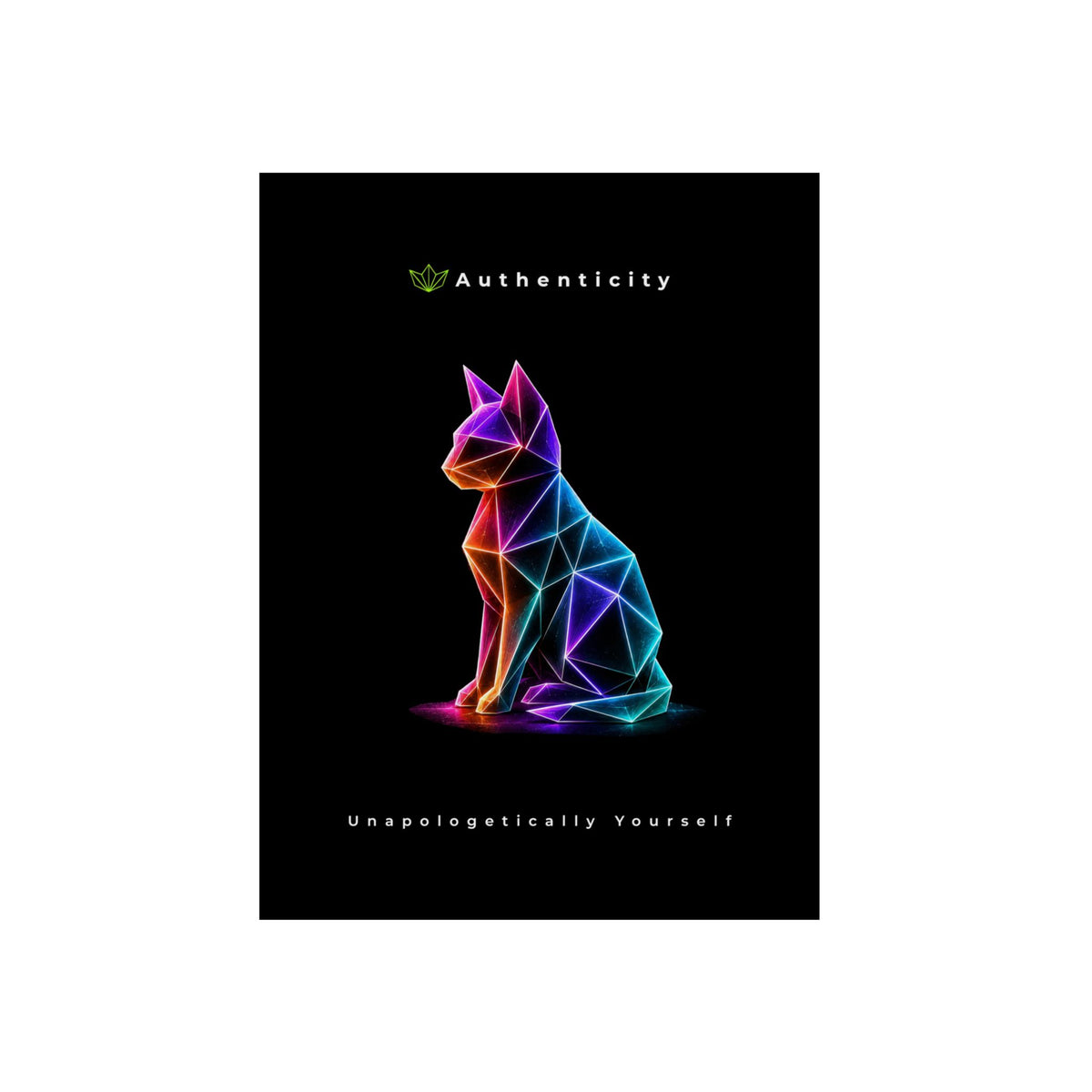 Authenticity - Unapologetically Yourself Panel | Authenticity Motivational Wall Art