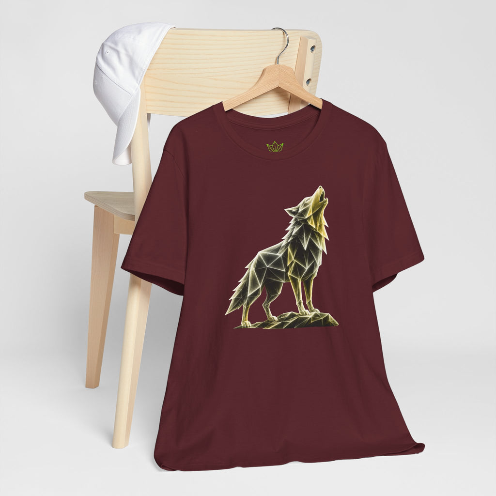 Origami Wolf T-Shirt. Belonging Instinct Tee