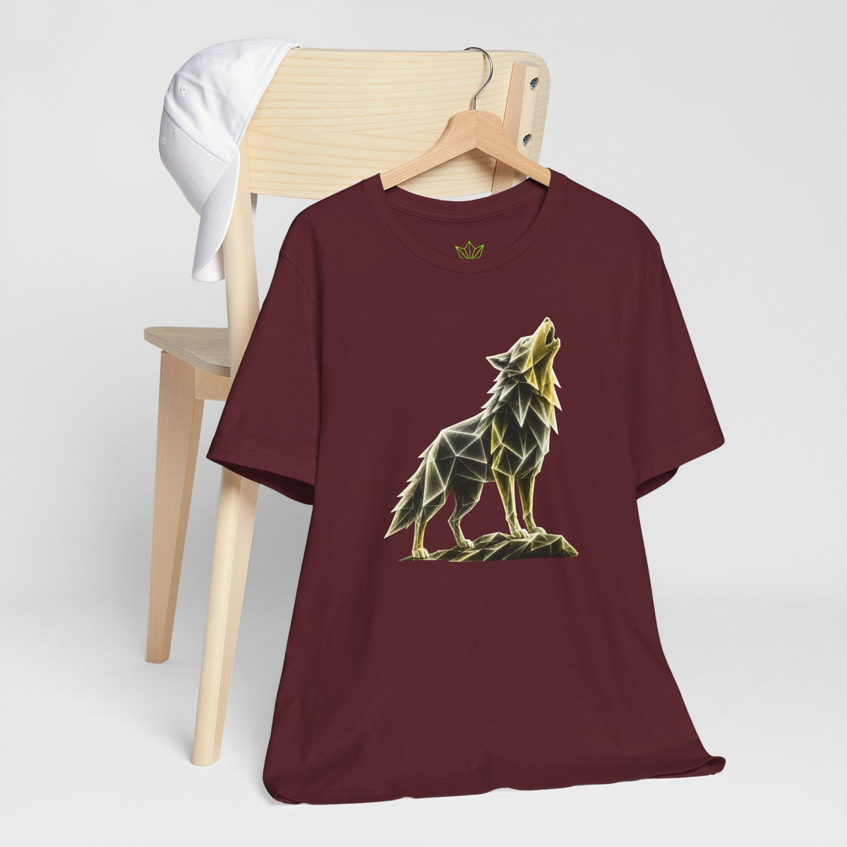 Origami Wolf T-Shirt. Belonging Instinct Tee