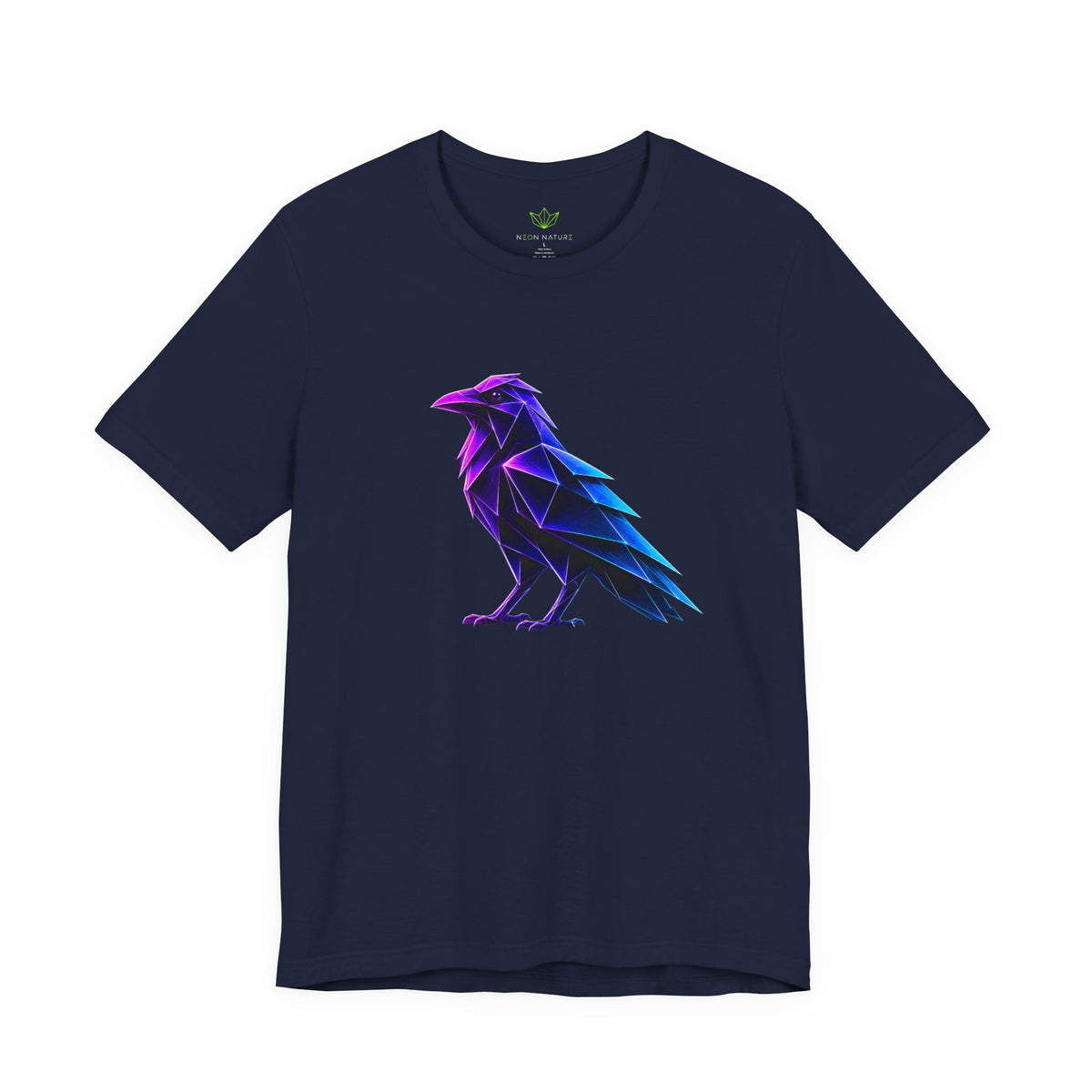 Raven Origami T-Shirt. Mistery Instinct Tee