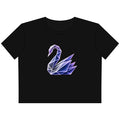 Origami Swan Cropped Tee. Grace Instinct Shirt