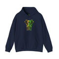 Origami Elephant Hoodie. Wisdom Instinct Sweatshirt