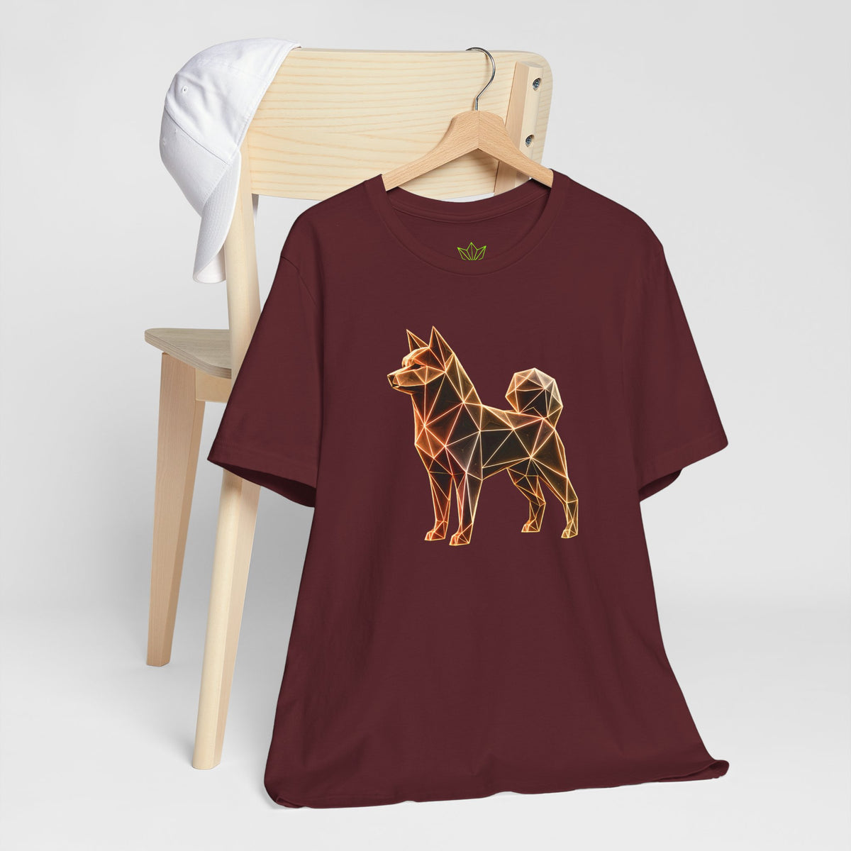 Origami Dog T-Shirt. Loyalty Instinct Tee