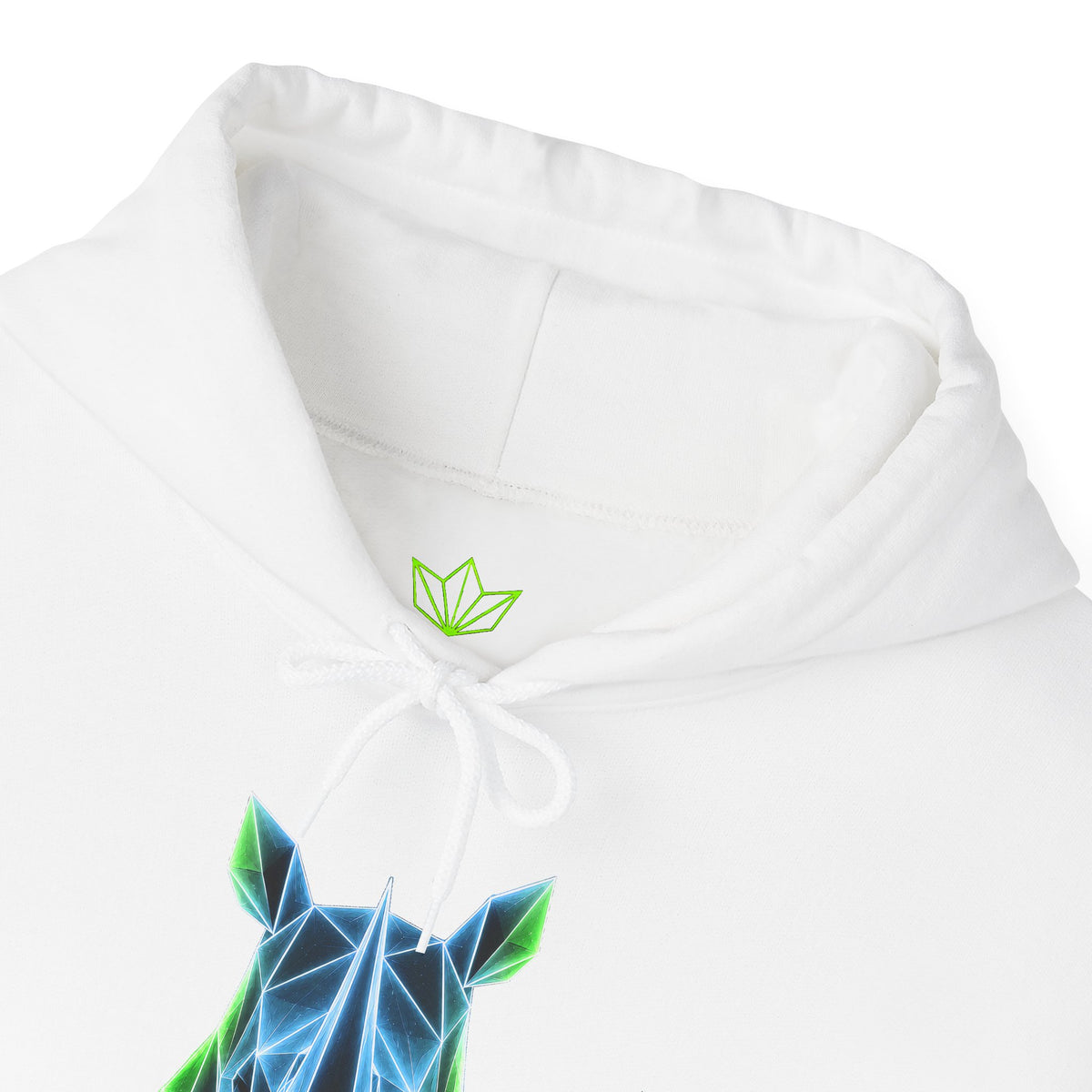 Origami Rhino Hoodie | Resilience Instinct Sweatshirt