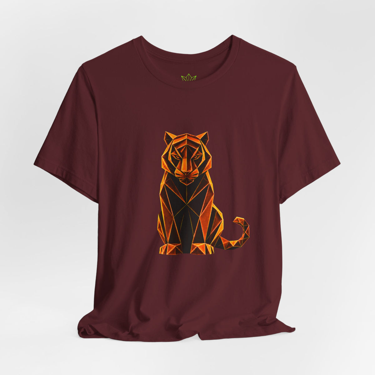Origamy Tiger T-Shirt. Inner Power Instinct Tee