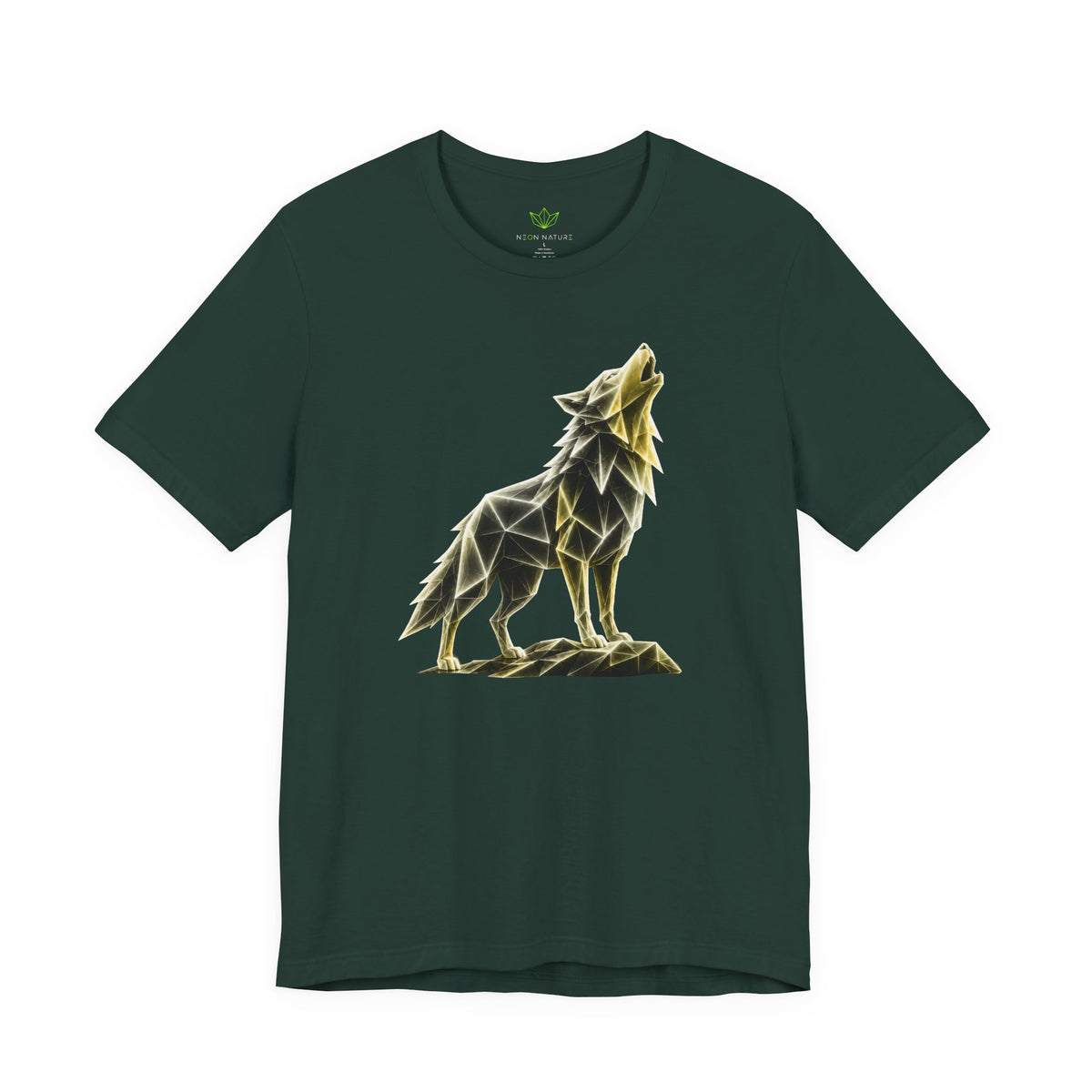 Origami Wolf T-Shirt. Belonging Instinct Tee
