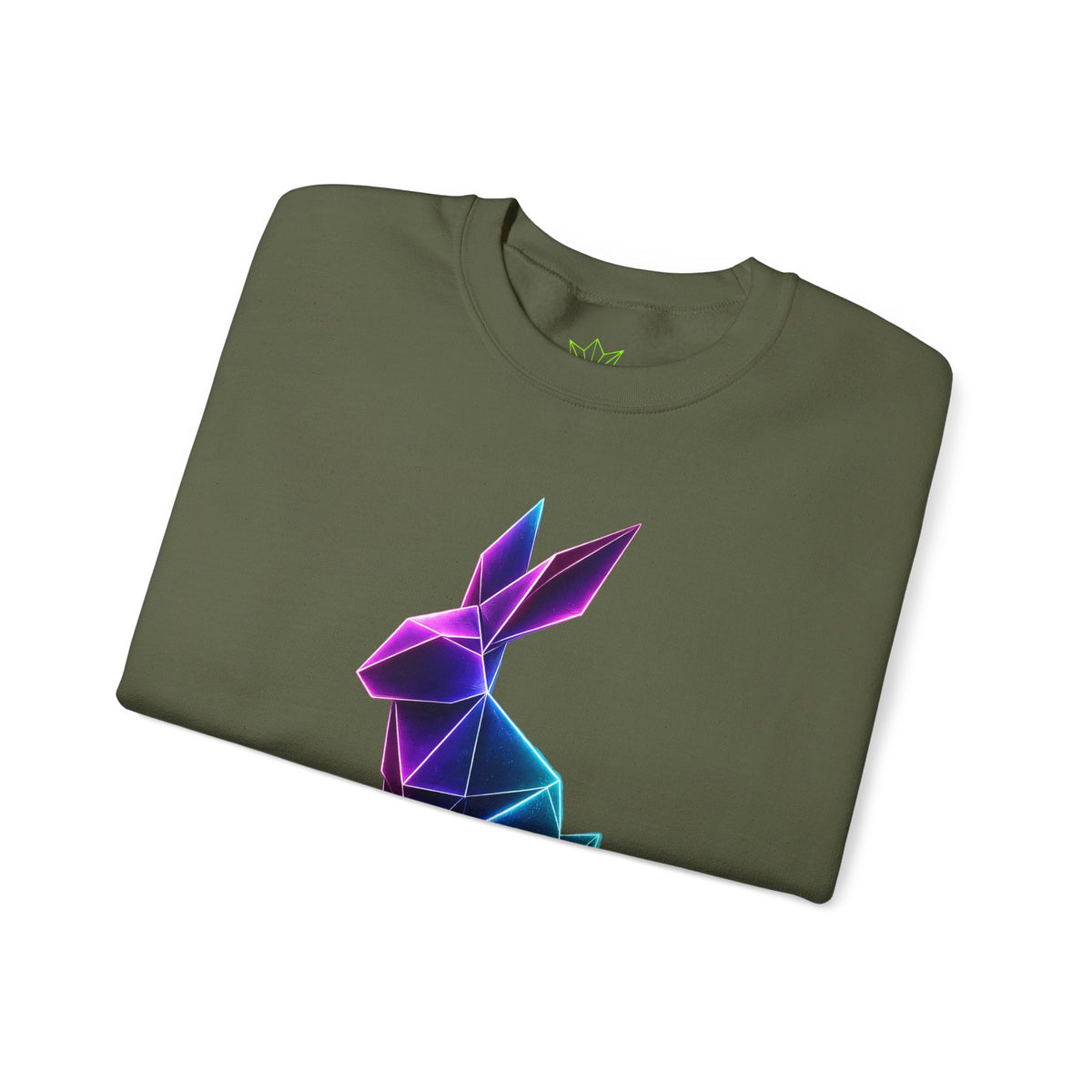 Origami Rabbit Sweatshirt. Initiative Instinct Sweatshirt