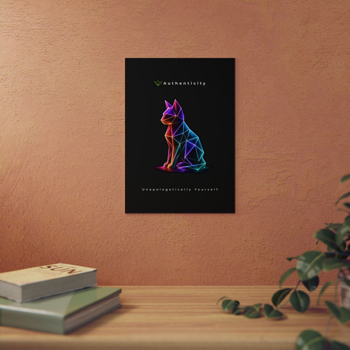 Authenticity - Unapologetically Yourself Panel | Authenticity Motivational Wall Art
