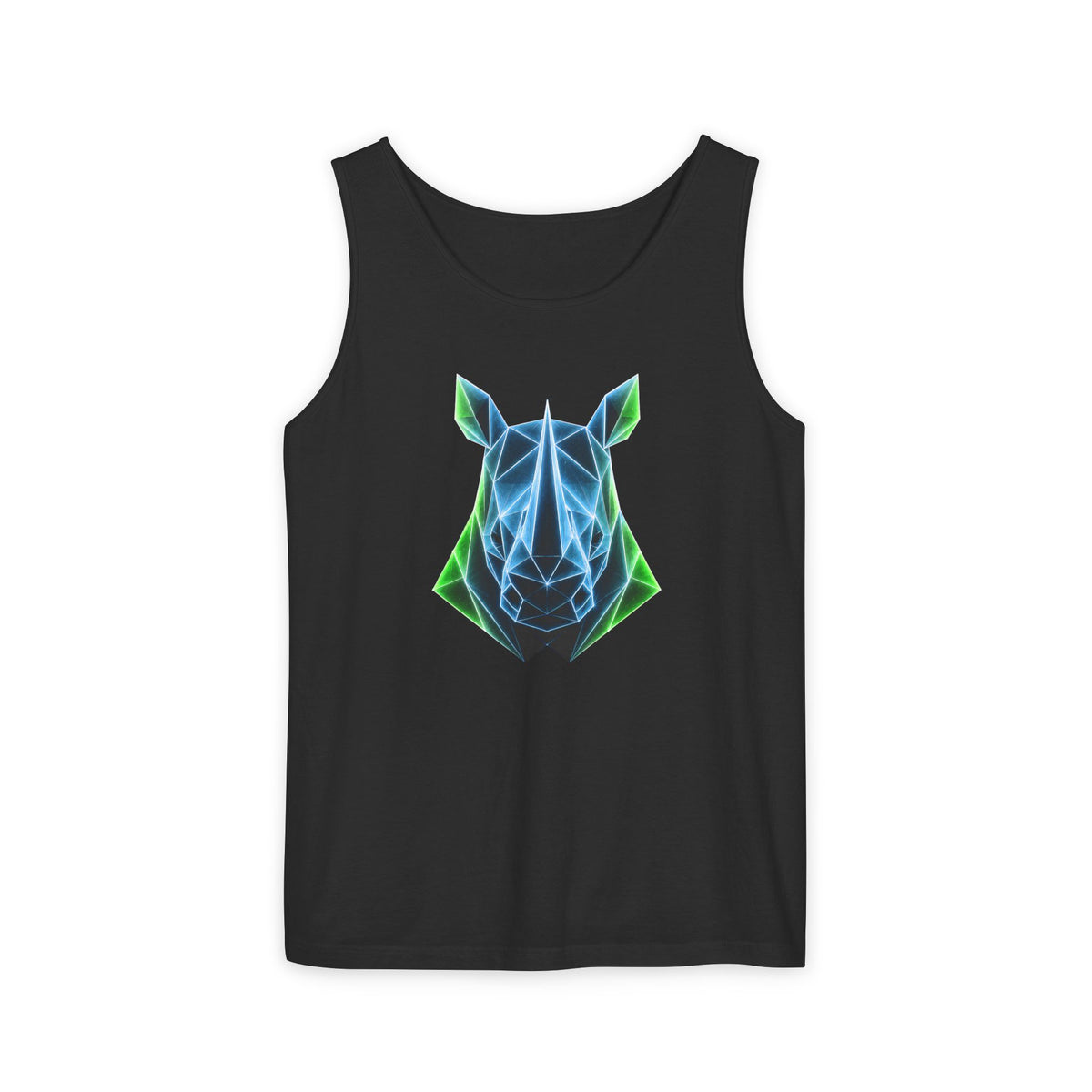 Origami Rhino Tank Top. Resilience Instinct Tank Top.