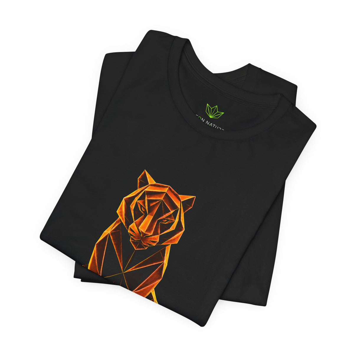 Origamy Tiger T-Shirt. Inner Power Instinct Tee