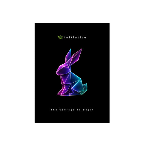 Initiative - The Courage To Begin Aluminum Composite Panel | Wall Art, Modern Decor